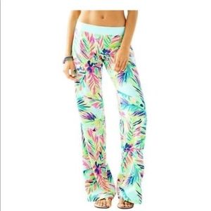 Lilly Pulitzer Seaside Beach Palazzo Pant XS Short